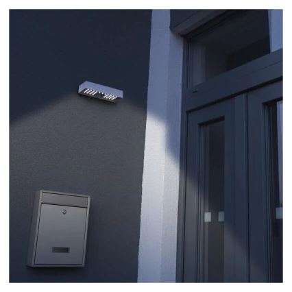 LED Solarni reflektor s senzorjem gibanja LED/3,7V 3000mAh 4000K IP65 bela