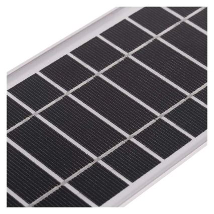 LED Solarni reflektor s senzorjem gibanja LED/3,7V 3000mAh 4000K IP65 črna