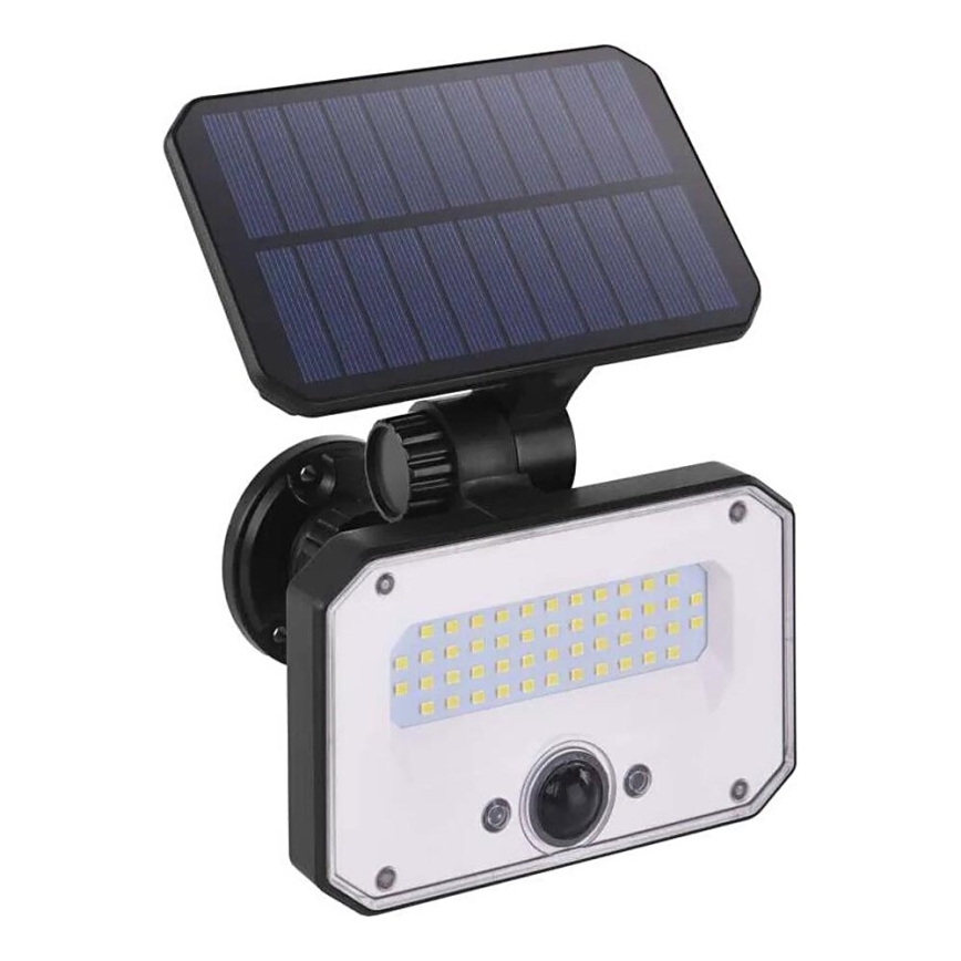 LED Solarni reflektor s senzorjem gibanja SPILO LED/3,7V 3600mAh 4000K IP54 + Daljinski upravljalnik