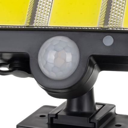 LED Solarni reflektor s senzorjem INTEGRA LED/3W/3,7V IP44 + Daljinski upravljalnik