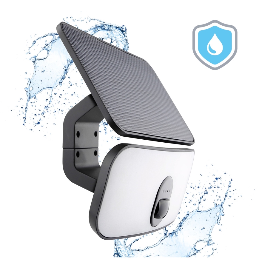 LED Solarni reflektor s senzorjem LED/13W/3,7V IP65 4000K 4000 mAh