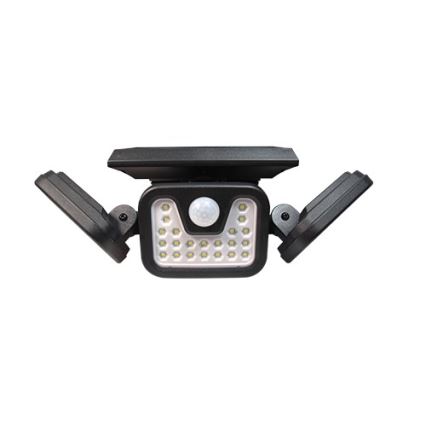 LED Fleksibilni solarna reflektor s senzorjem LED/15W/3,7V 2400 mAh IP54 4500K