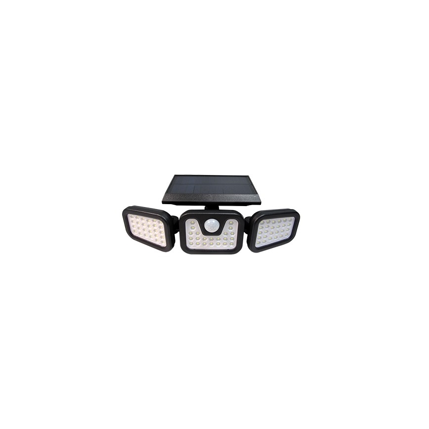 LED Fleksibilni solarna reflektor s senzorjem LED/15W/3,7V 2400 mAh IP54 4500K