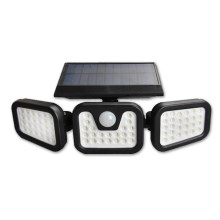 LED Solarni reflektor s senzorjem LED/15W/3,7V IP54 4500K