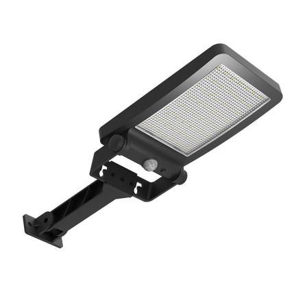LED Solarni reflektor s senzorjem LED/5W/3,7V 4000K 1500 mAh IP54 črna