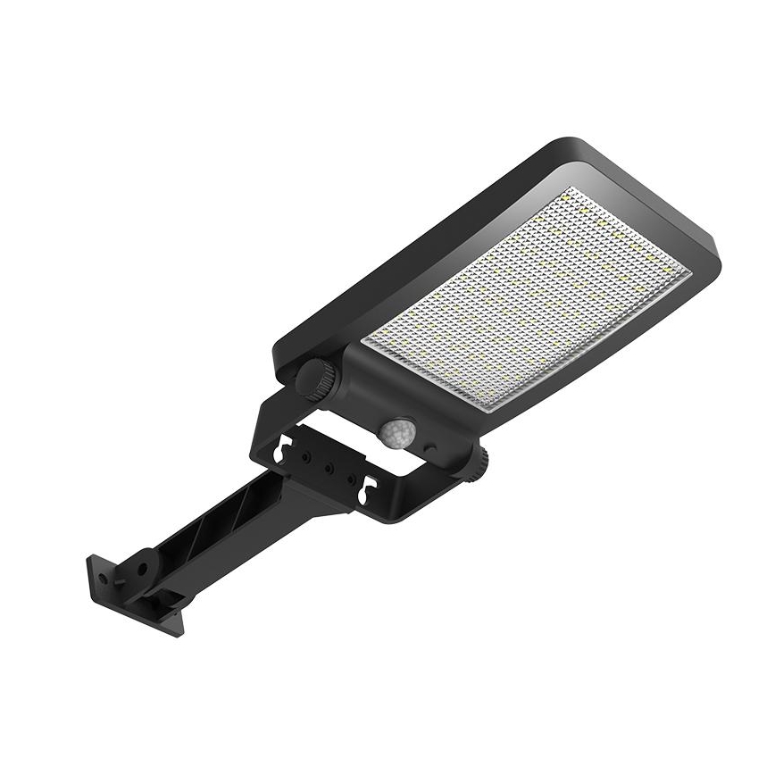 LED Solarni reflektor s senzorjem LED/5W/3,7V 4000K 1500 mAh IP54 črna