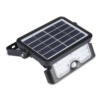 LED Solarni reflektor s senzorjem LED/5W/3,7V IP65 4000K 3000 mAh