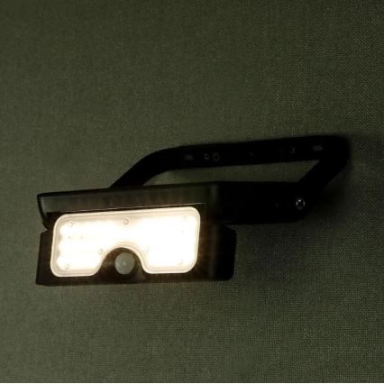 LED Solarni reflektor s senzorjem LED/5W/3,7V IP65 4000K 3000 mAh