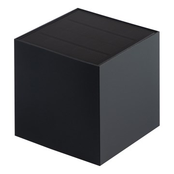 LED Solarno stensko svetilo s senzorjem REKA LED/3W/3,7V 1800 mAh 3000/4000/6500K IP65 antracit