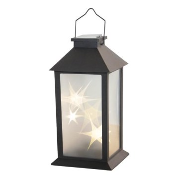 LED solarno viseče svetilo s senzorjem CANDELIO STAR LED/1xAA 2700K IP44 200 mAh