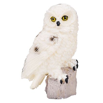 LED solarna dekorativna svetilka s senzorjem 6xLED/1,2V 3000K 40 cm 600 mAh IP44 sova