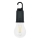 LED sončna polnilna svetilka LUMINA LUMO LED/USB 300 mAh črna