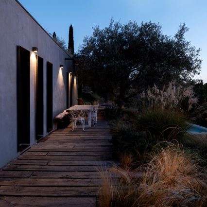 LED sončna stenska svetilka QUERK LED/1,2V 3000/4000K IP54 800 mAh