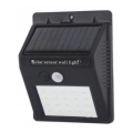 LED sončna stenska svetilka s senzorjem LED/0,55W/3,7V 1200 mAh IP65