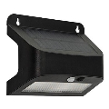 LED sončna stenska svetilka s senzorjem SOLTO LED/6W/3,7V 4000K IP54 2400 mAh črna
