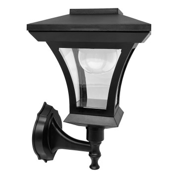 LED sončna stenska svetilka TIRANA LED/1,2V 1800 mAh IP44 črna