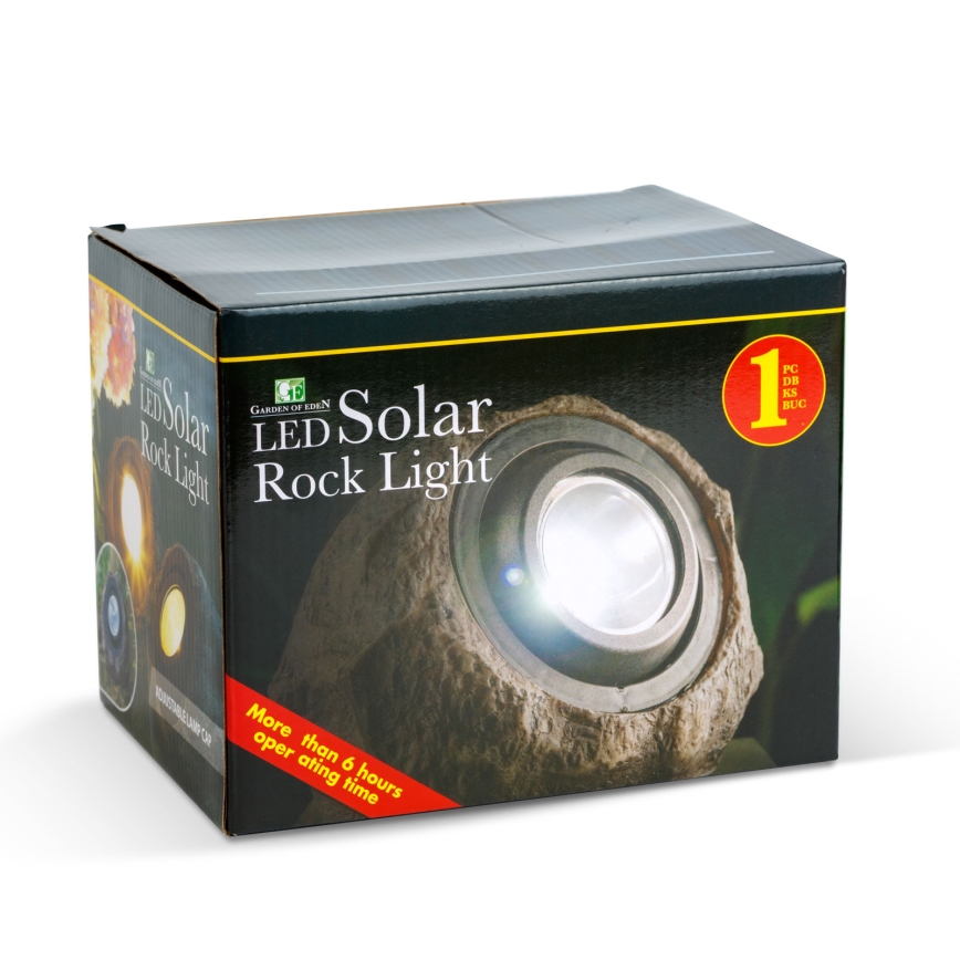 LED sončna svetilka LED/1,2V 1000 mAh IP44 kamen