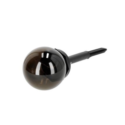 LED sončna svetilka s senzorjem GLEAM LED/1,2V 3000K IP44 40 mAh dimna/črna