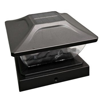 LED sončna svetilka TOYA LED/4,5W/230V 3000/6500K 600 mAh IP44 črna