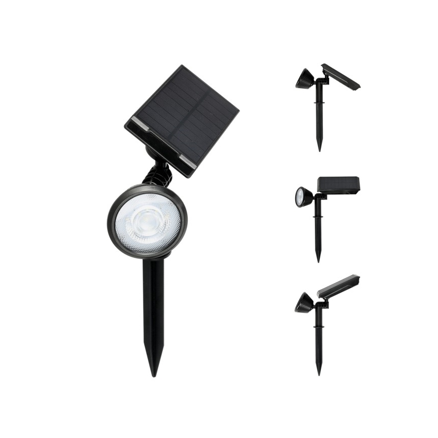 LED sončna svetilka z senzorjem LANCE LED/3,7V 6000K IP44 1500 mAh