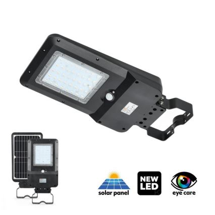 LED sončna ulična svetilka s senzorjem STREET LED/15W/7,4V 4000K IP65 5400 mAh