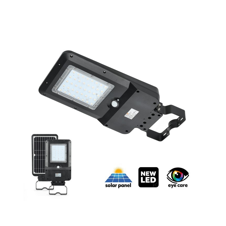 LED sončna ulična svetilka s senzorjem STREET LED/15W/7,4V 4000K IP65 5400 mAh
