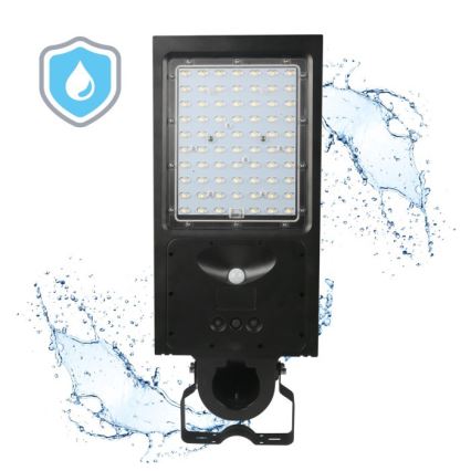 Zatemnjevalna LED sončna ulična svetilka s senzorjem STREET LED/30W/9,6V 3000/4000K 6000 mAh IP65 + daljinski upravljalnik