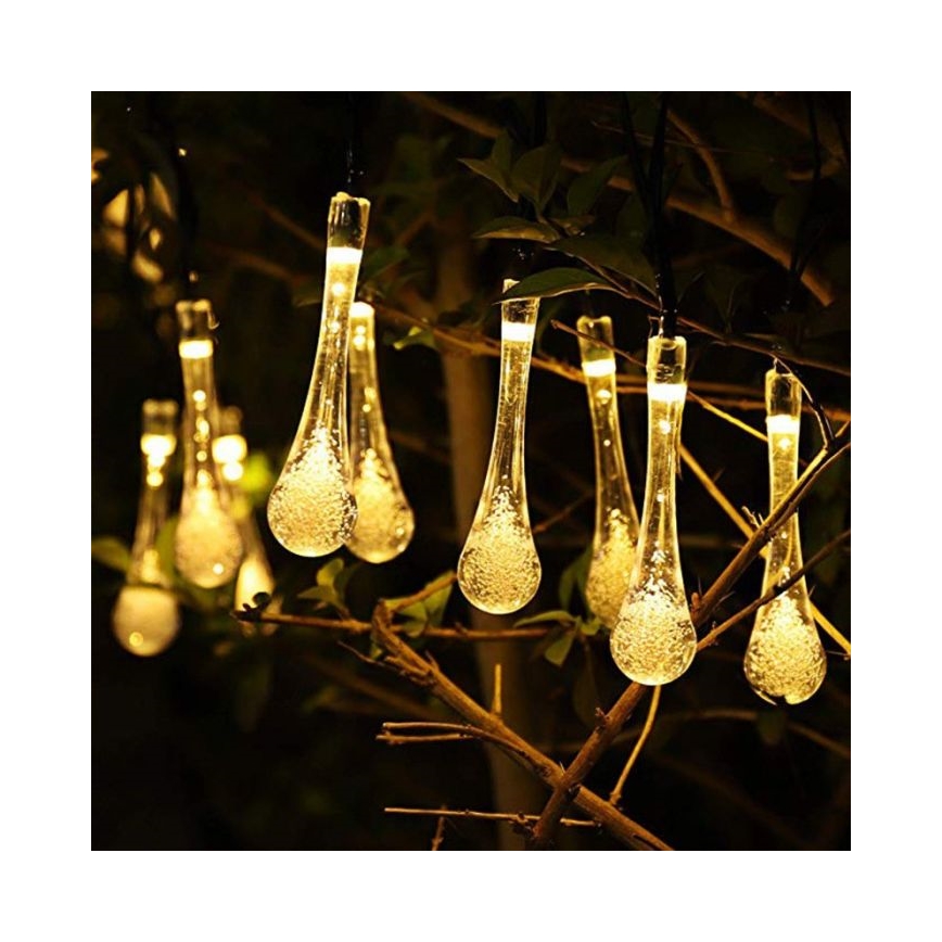 LED sončni niz z senzorjem mraka 20xLED/0,72W/1,2V 600 mAh 4,7m IP44