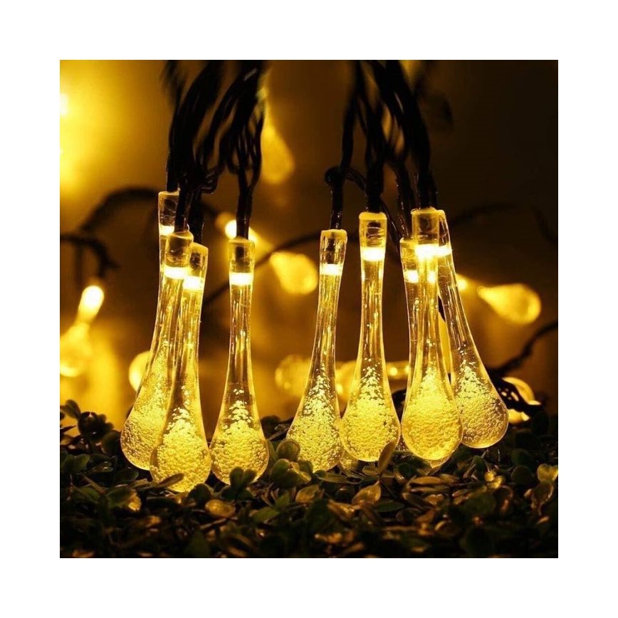 LED sončni niz z senzorjem mraka 20xLED/0,72W/1,2V 600 mAh 4,7m IP44