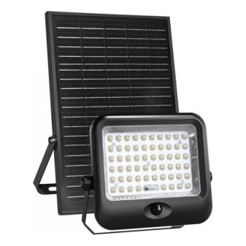 LED sončni reflektor s senzorjem MHCS LED/20W/3,2V 3000/4000/6500K IP65 10000 mAh + daljinski upravljalnik