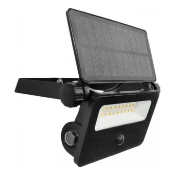 LED sončni reflektor s senzorjem NCS G2 LED/10W/3,7V 3000/4000/6500K IP54 1800 mAh