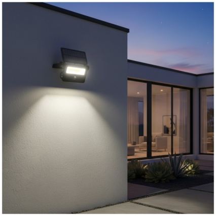 LED solarni reflektor s senzorjem NCS G2 LED/20W/3,7V 3000/4000/6500K IP54 2600 mAh