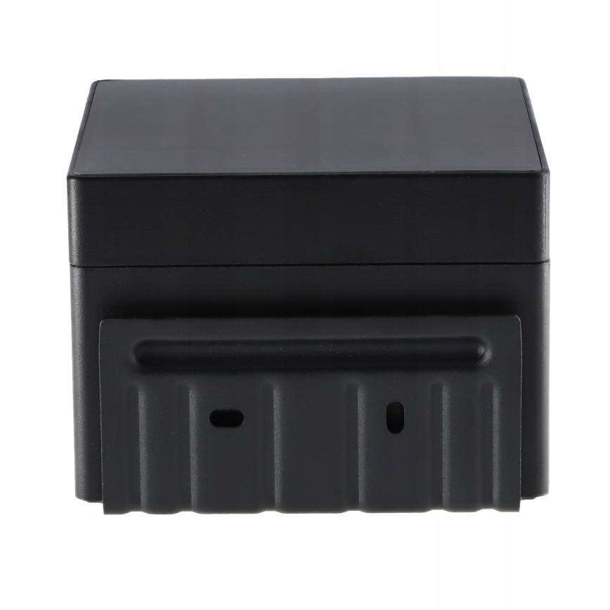 LED sončno stensko svetilo s senzorjem LED/5W/3,7V 2000 mAh IP44 črna
