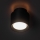 LED spot svetilka SONOR LED/6W/230V 3000/4000/5700K + LED/1,5W 2200K, premer 9 cm, črna