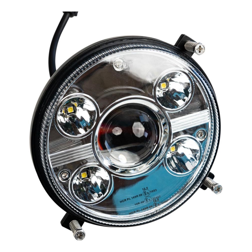 LED Sprednja luč za traktor LED/50W/10-30V IP69 5700K okrogla