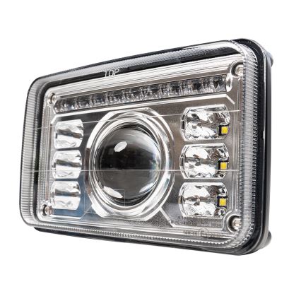 LED Sprednja luč za traktor LED/69W/10-30V IP69 5700K pravokotni