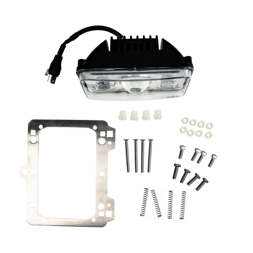 LED Sprednja luč za traktor LED/69W/10-30V IP69 5700K pravokotni