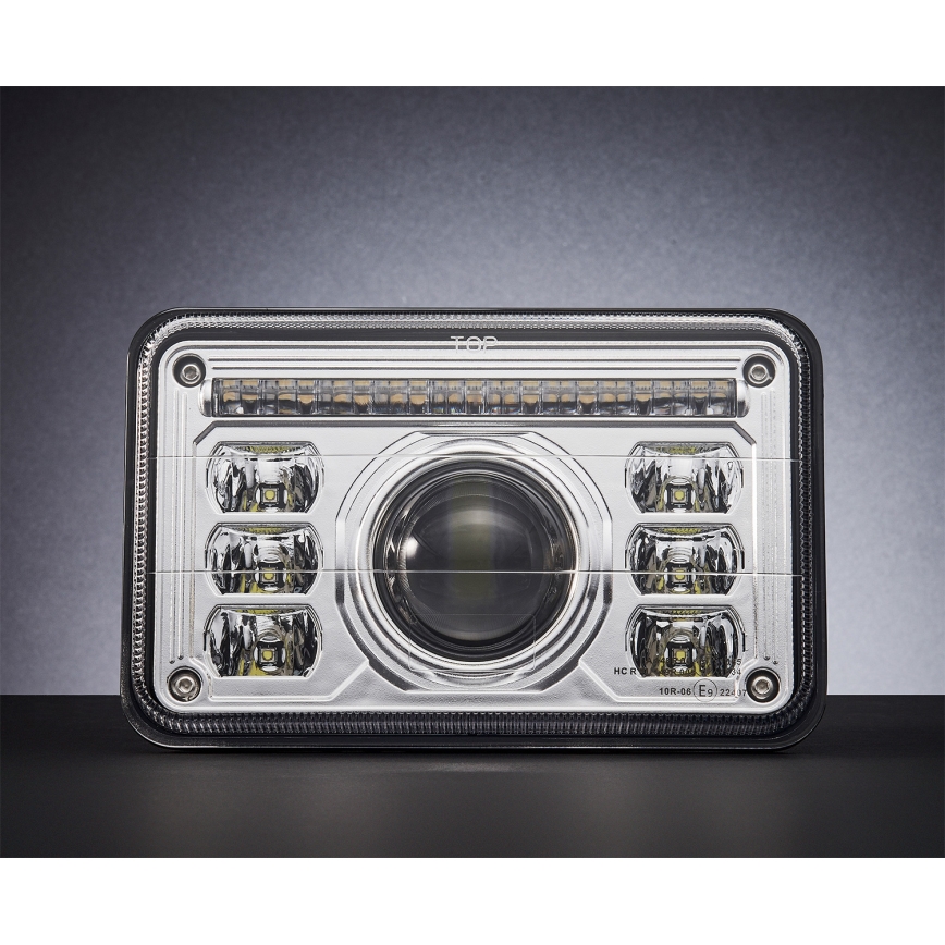 LED sprednja svetilka za traktor LED/69W/10-30V IP69 5700K pravokotna