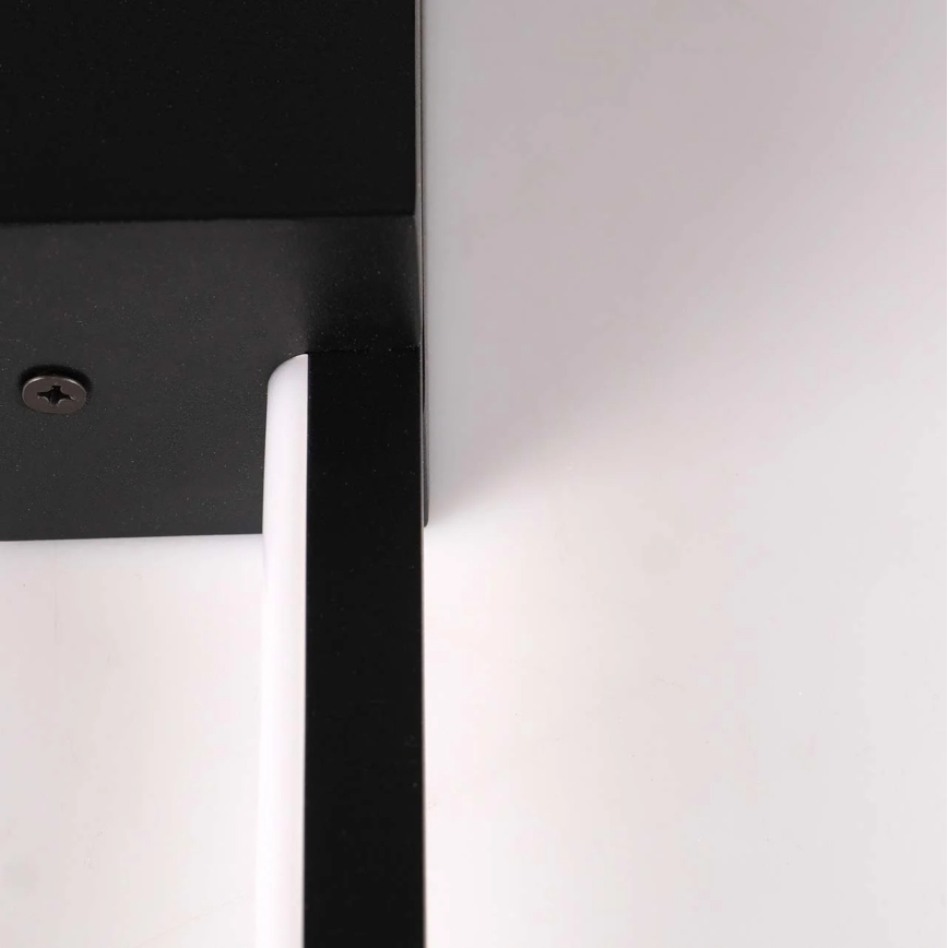 LED stenska svetilka AISHA LED/12W/230V 4000K 80 cm črna