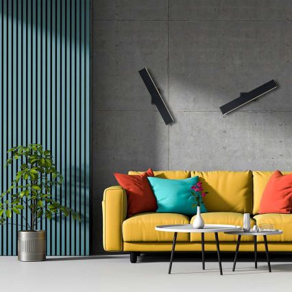 LED stenska svetilka BERNADETTA LED/10W/230V 4000K črna