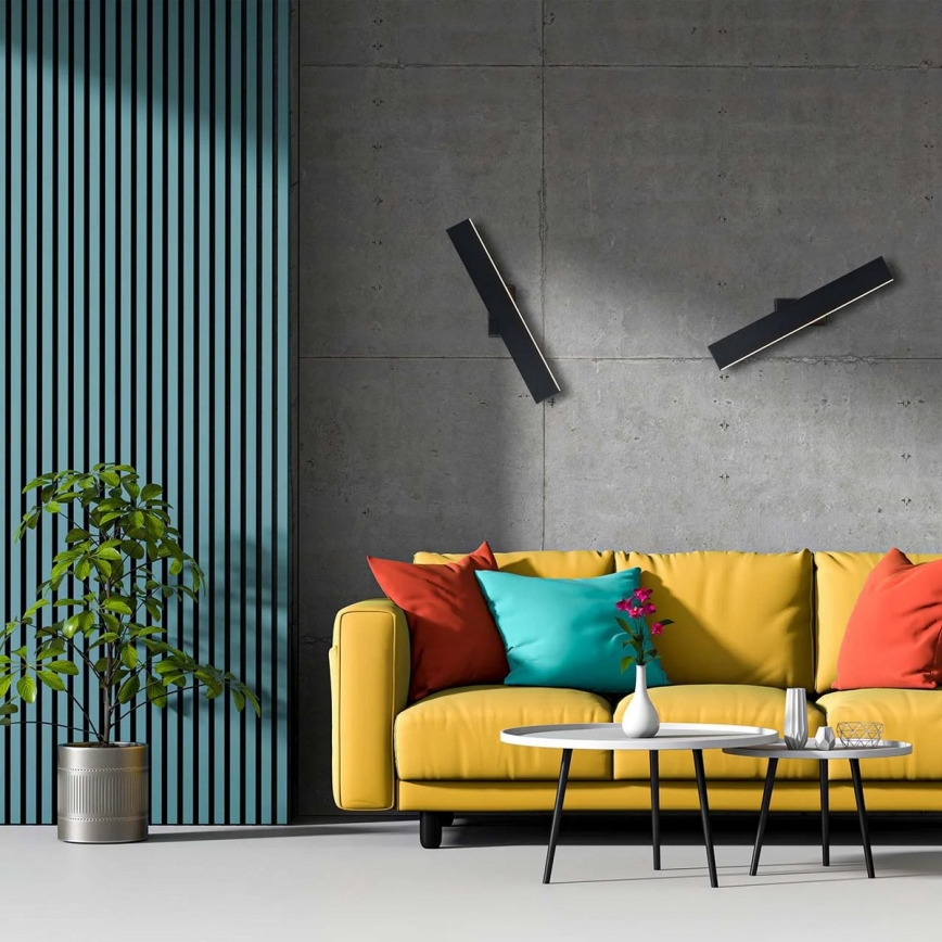 LED stenska svetilka BERNADETTA LED/10W/230V 4000K črna