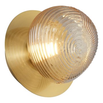 LED Stenska svetilka BOLLA LED/3W/230V zlata