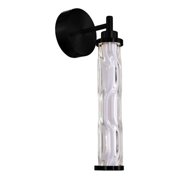 LED stenska svetilka CORTE LED/10W/230V črna