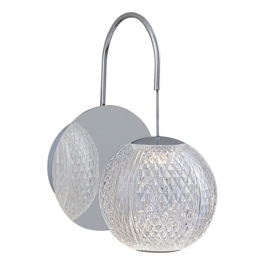 LED stenska svetilka CREMONA LED/5W/230V 3000K matni krom