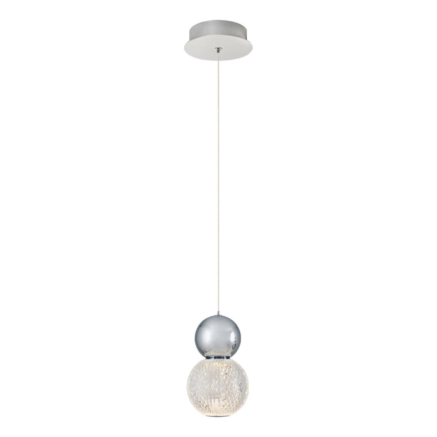 LED Stenska Svetilka CREMONA LED/5W/230V 3000K matni krom