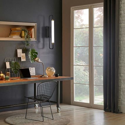 LED stenska svetilka FELICJA LED/14W/230V 4000K črna