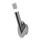 LED Stenska svetilka ICE LED/5W/230V sijajni krom