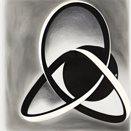 LED stenska svetilka INDIGO LED/14W/230V črna