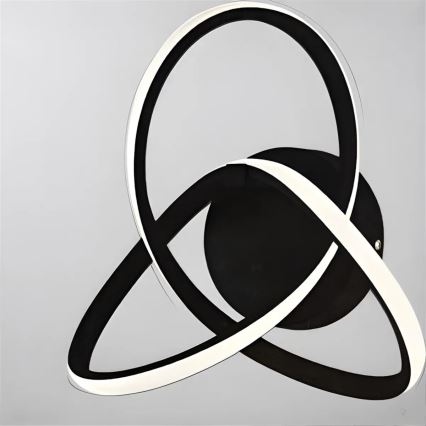 LED stenska svetilka INDIGO LED/14W/230V črna