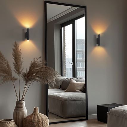 LED Stenska svetilka LAGOS 2xG9/3W/230V 4000K črna